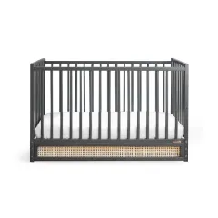 Boho Cot Craft anthracite 120x60 Woodies Safe Dreams Manufacturer of certified baby beds and nursery furniture