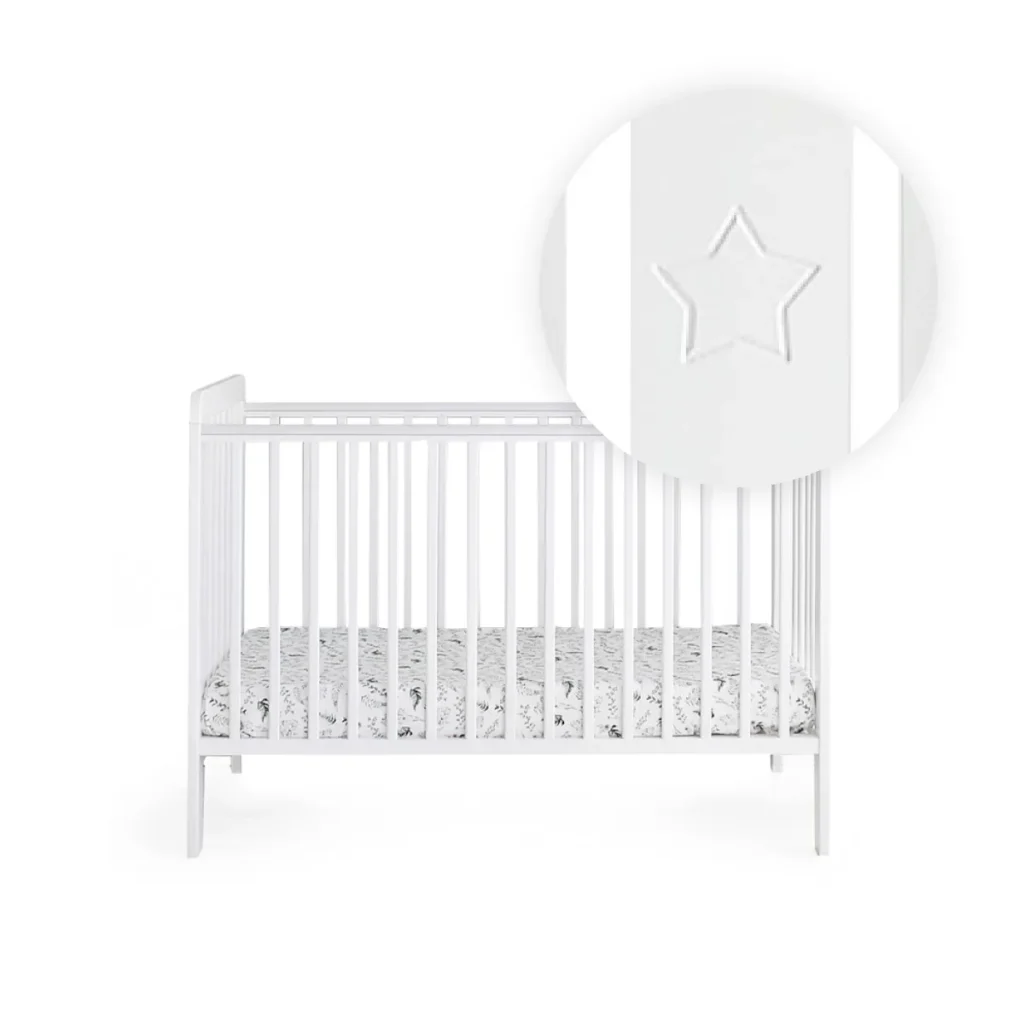 Star Cot 120x60 Woodies Safe Dreams Manufacturer of certified baby beds and nursery furniture